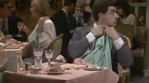 Mr.Bean funny video || the restaurant video || trending