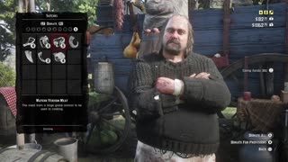Red Dead Redemption 2 - Pearson likes to add extra flavor to Sadie's brew