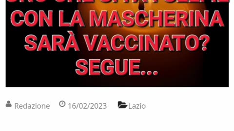 VIDEO | "LA NUOVA NORMALITÀ": MALORI IMPROVVISI DAL 16 AL 19 FEBBRAIO 2022