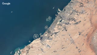 Google Earth Timelapse: Dubai, UAE