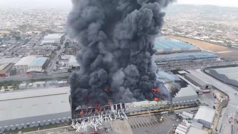 Explosión e incendio en bodegas de Contecar, en Cartagena