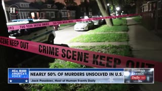 50% of murders in the US went UNSOLVED in 2020