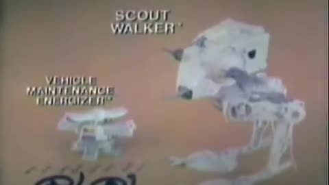 Star Wars 1981 TV Vintage Toy Commercial - Kenner Empire Strikes Back AT-ST Scout Walker