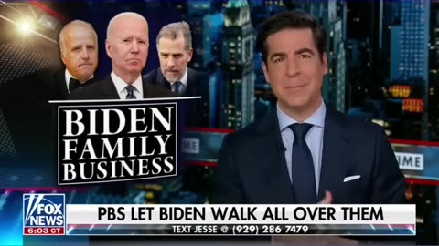 Jesse Watters Biden sold out the country