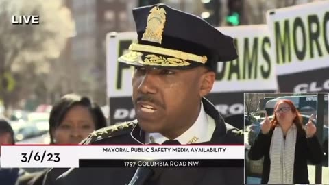 DC Police Chief Begs Woke Lawmakers to Follow Common Sense and Combat Crime