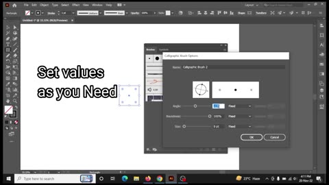 How to add brushes in illustrator | Tutorial | Learn Graphic Designing