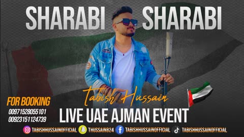 Sharabi Sharabi Song _ By Tabish Hussain New Balochi Song 2023 _ Live Concert Event فرقه تابش حسين