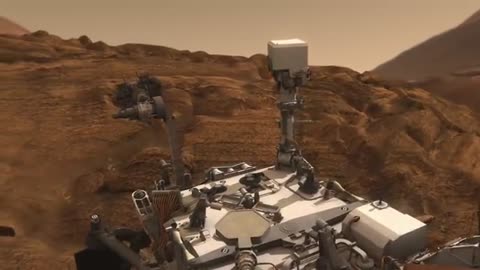 Mars Science Laboratory Curiosity Rover Animation