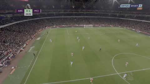 arsenal vs man city 3-1premiere league