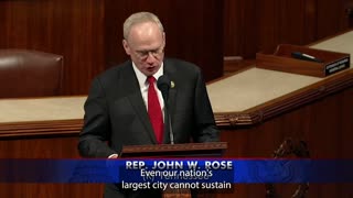 Rep. Rose: Even Our Nation’s Largest City Cannot Sustain Biden Administration’s Open-Border Policies