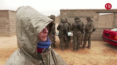 Ukrainian sappers receive special training from Spanish forces