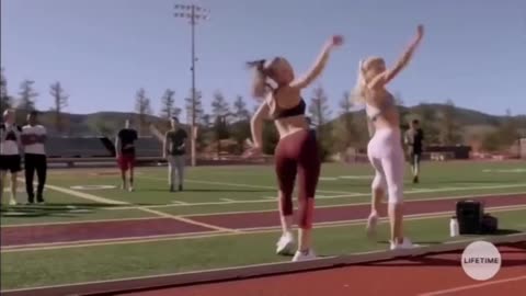 The secret lives of cheerleaders dance battle