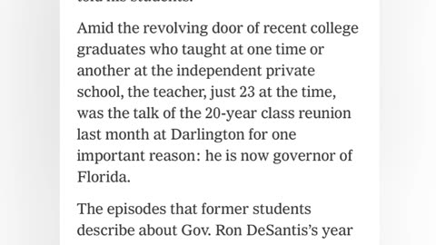 The TRUTH about Ron DeSantis