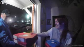 Disembodied Voice Startles Delivery Man