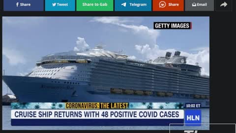 48 Fully Jabbed Passengers On A Cruise Ship Test Positive