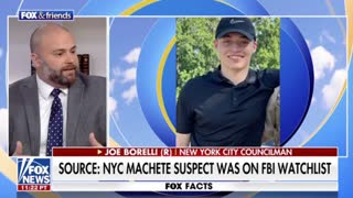 Fraternal Order of Police National VP Joe Gamaldi on the suspect who attacked multiple police officers with a machete in New York on New Year's Eve
