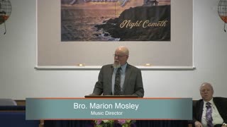 Pastor C. M. Mosley, Water and the Thirsty Man, Proverbs 25:25, Sunday Evening , 3/5/2023