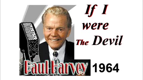 Paul Harvey - If I were The Devil 1964