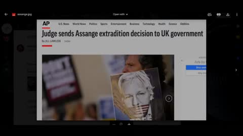 Assange Extradition - A Dark Day For Journalistic Freedom