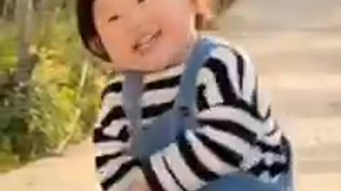 Cute Chinese baby video