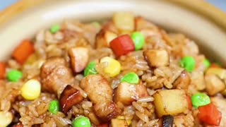 Cooking Pork Belly Braised Rice