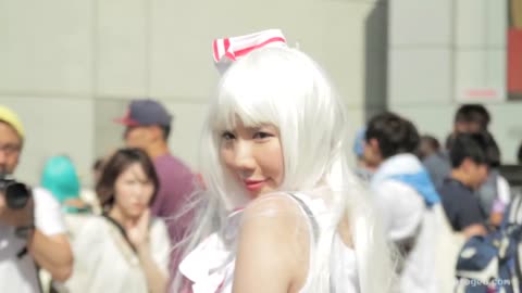 Cosplay at Comiket in Japan