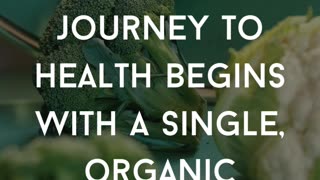 Food and Thought: Where your journey to health begins with a single, organic choice 🍏