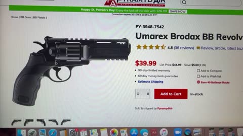 Umarex Brodax ‘meh. / But Hey It Shoots