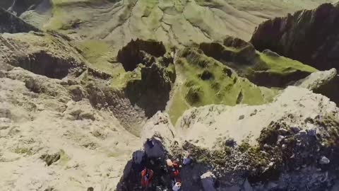 Extreme sports are so much better from a bird's eye view
