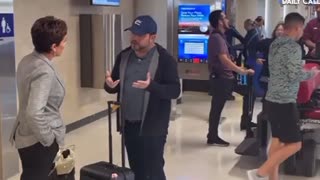 EPIC: Kari Lake Corners Democrat Ruben Gallego at Airport, Slams his Bad Border Policy