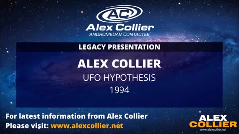 Alex Collier - UFO Hypothesis - 1994
