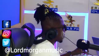 GHANAIAN MUSICIAN LORD MORGAN INTERVIEWED ON EAGLE FM — PROMOTING BE NICE TO ME MUSIC VIDEO