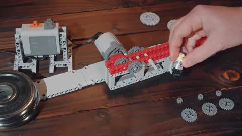 Test 8000 RPM at Lego Minifigure - Lego Technic Experiment #lego #moc #experiment