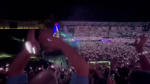 COLDPLAY concert in Coimbra, Portugal