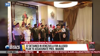 32 detained in Venezuela for alleged plan to assassinate Pres. Maduro