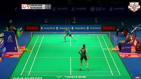 highlights - CAROLINA MARIN vs NATSUKI NIDAIRA - spain masters 2023