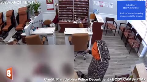 PHILLY SUSPECTS DRESS IN "WOMEN'S MUSLIM GARB," ROB NAIL SALONS AT GUNPOINT
