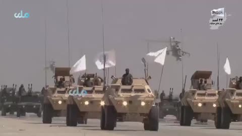 🚨Taliban showcased U.S. military equipment left behind after withdrawal from Afghan in a parade.