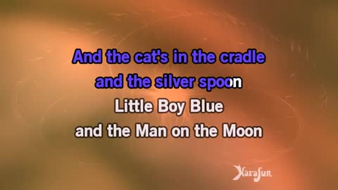 Cats In The Cradle - Ugly Kid Joe Karaoke