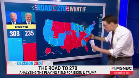 Steve Kornacki maps the road to 270 at start of the campaign
