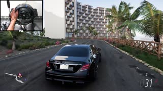 Forza Horizon 5 Steering Wheel Gameplay