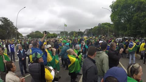 Manifestação no Ibiraquera contra a fraude eleitoral - São Paulo - 02-nov-2022 8795