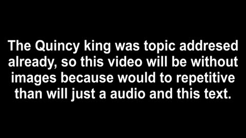 Quincy King Complementary Video