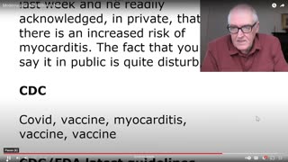 Moderna Vaccine-higher incidence of myocarditis among 16-24 Year Olds-$400 Million paid to NIH