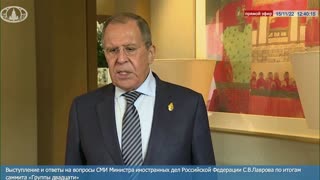 Ukraine is 'dragging out' the war: Russia's Lavrov