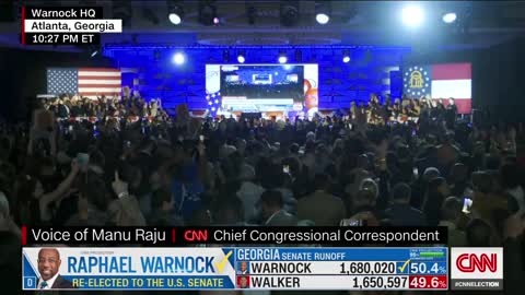 See the moment CNN called the race for Warnock
