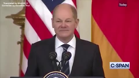 US PRÄSIDENT BIDEN UND DER BRD GESCHÄFTSFÜHRER SCHOLZ