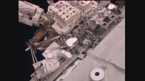 Space Station Spacewalkers Continue Power Upgrades on Orbital Outpost