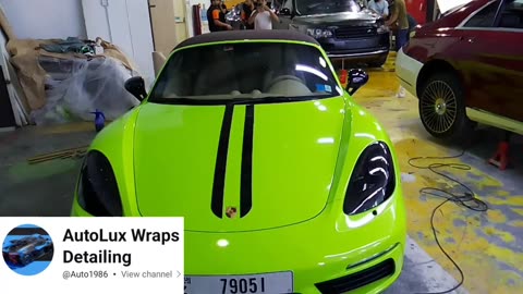 Mastering the Art:step - by -step Guide to professionally wrap your Porsche "