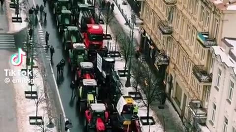 Farmers across Europe are protesting. They have had enough of being TARGETED by governments.